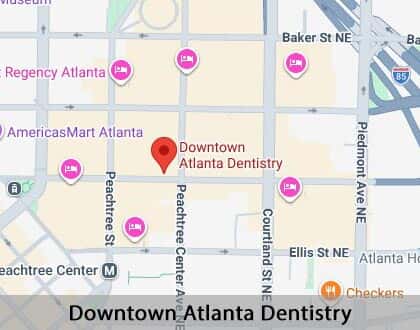 Map image for Dental Implants in Atlanta, GA